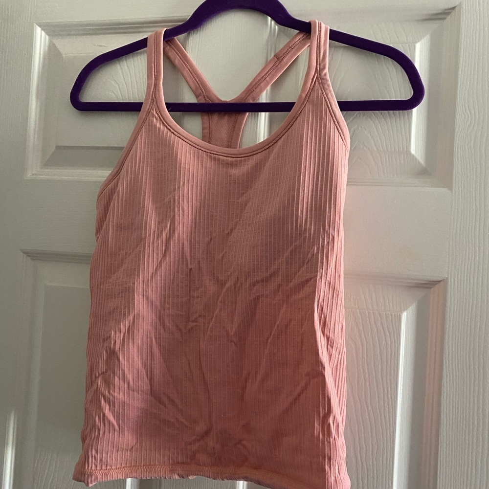 Lululemon ebb to street cropped size 6